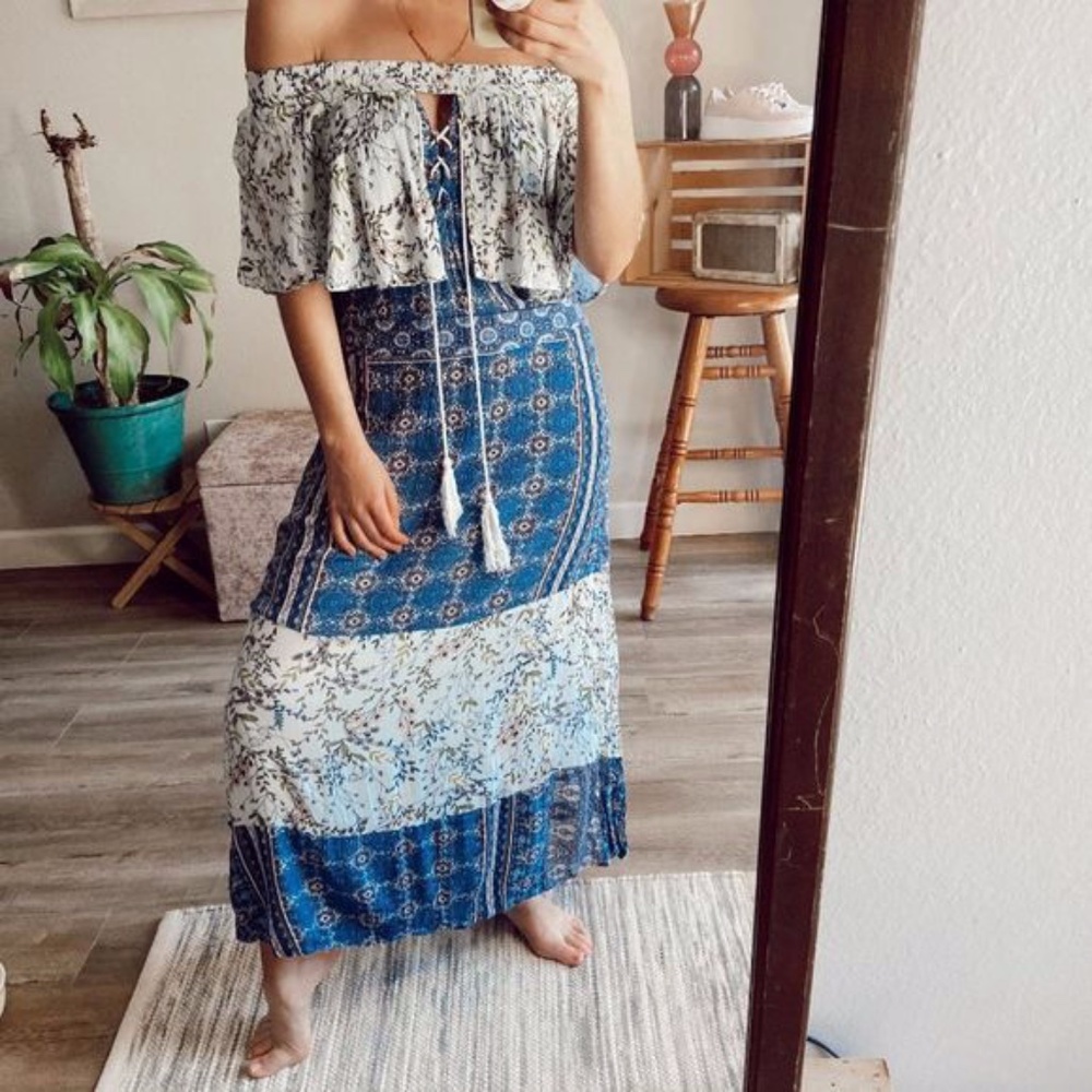 Some Days Lovin Floral Summer Print Midi